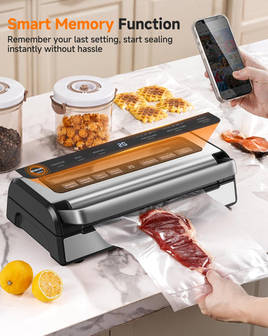 AAOBOSI built-in cutter for precise bag sizing.