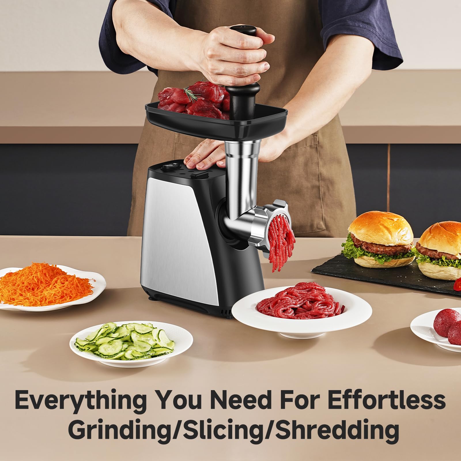 AAOBOSI compact design saves counter space in busy kitchens.