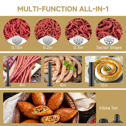 AAOBOSI kibbe attachment expands recipe options for stuffed kibbe