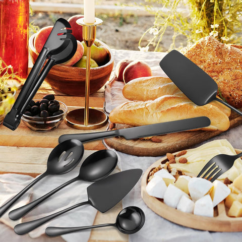 AARAINBOW Exquisite 8-pieces set pie server for clean slices and presentation