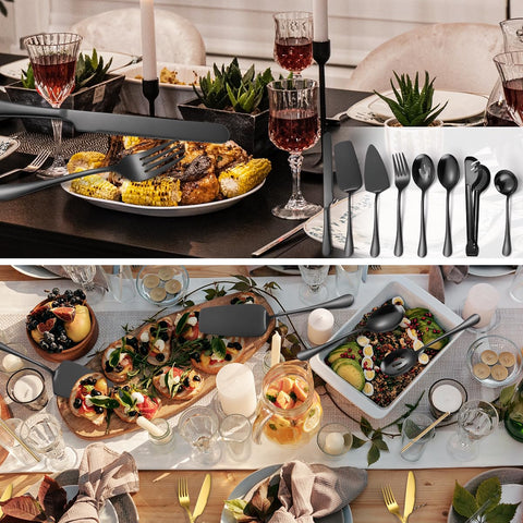 AARAINBOW Exquisite 8-pieces set serving tong ideal for outdoor parties