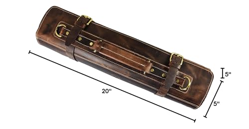 Durable Buff Calf Leather offers a refined, long-lasting look