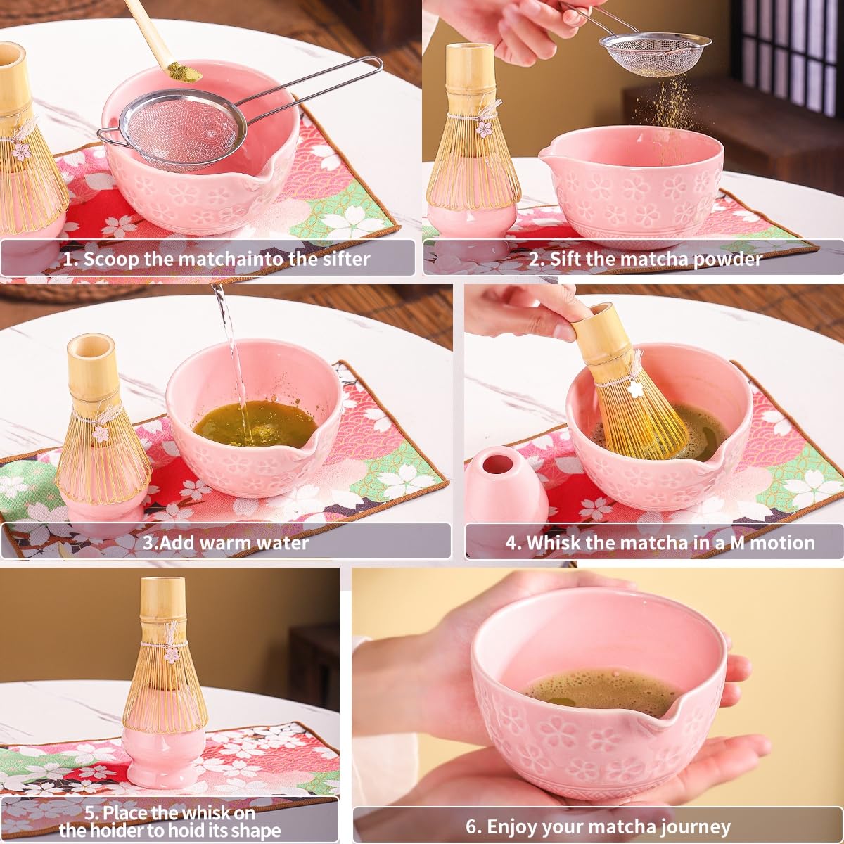 AB AttaBoy bamboo scoop providing precise measuring for powder