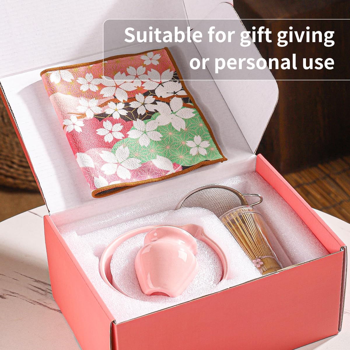 AB AttaBoy gift box with matcha kit for gifting occasions