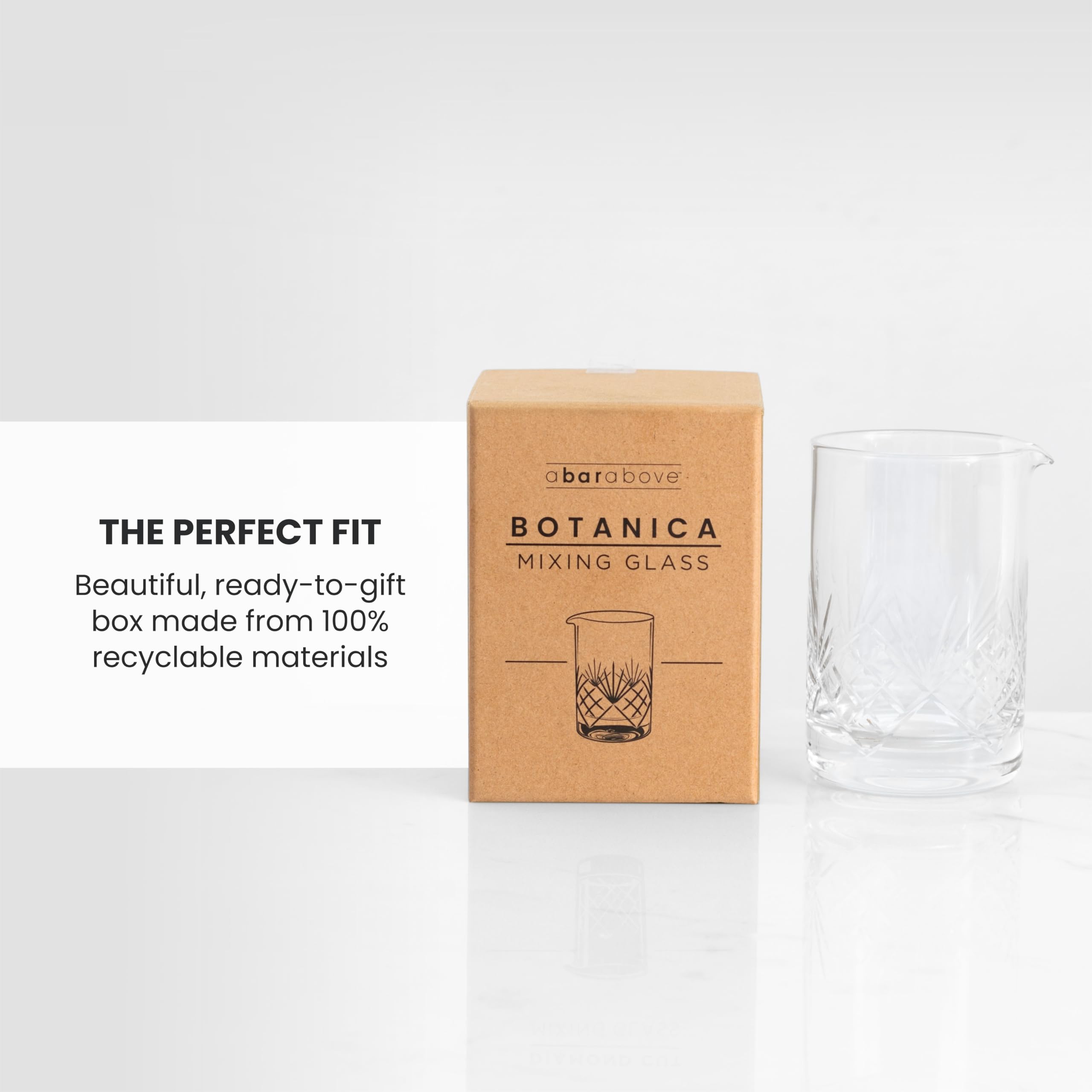 Lead-free crystal is dishwasher safe for quick cleanup.
