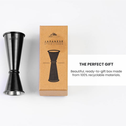 Mirror finish adds sleek style to any bar setup