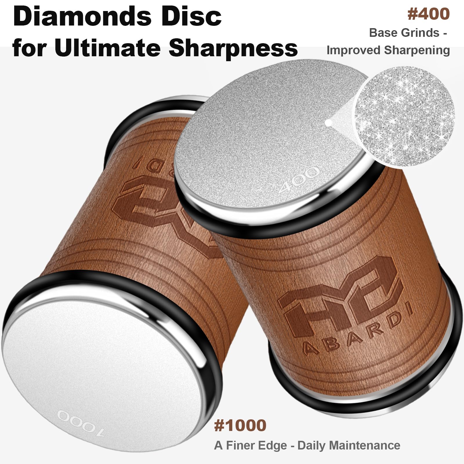 Abardi diamond disc 1000 polish creates smoother cuts and polish.