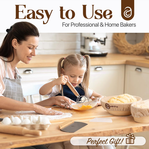 ABIOTO baking instructions guide clarifies steps for confident sourdough baking