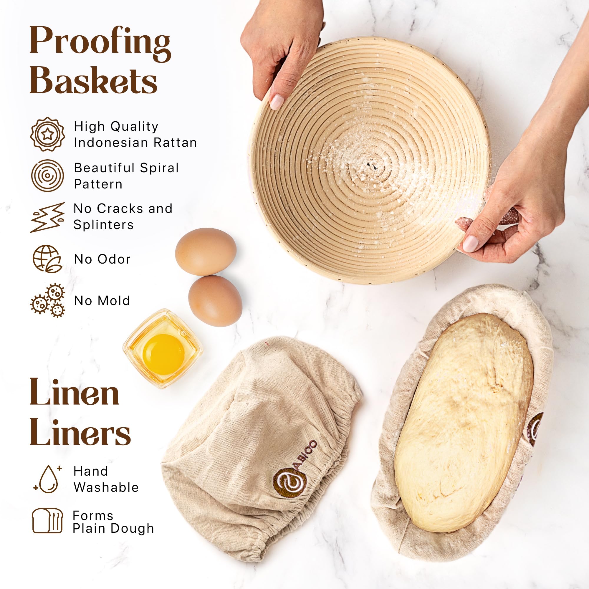 Abioto sourdough starter kit includes essentials to kickstart your bread journey.