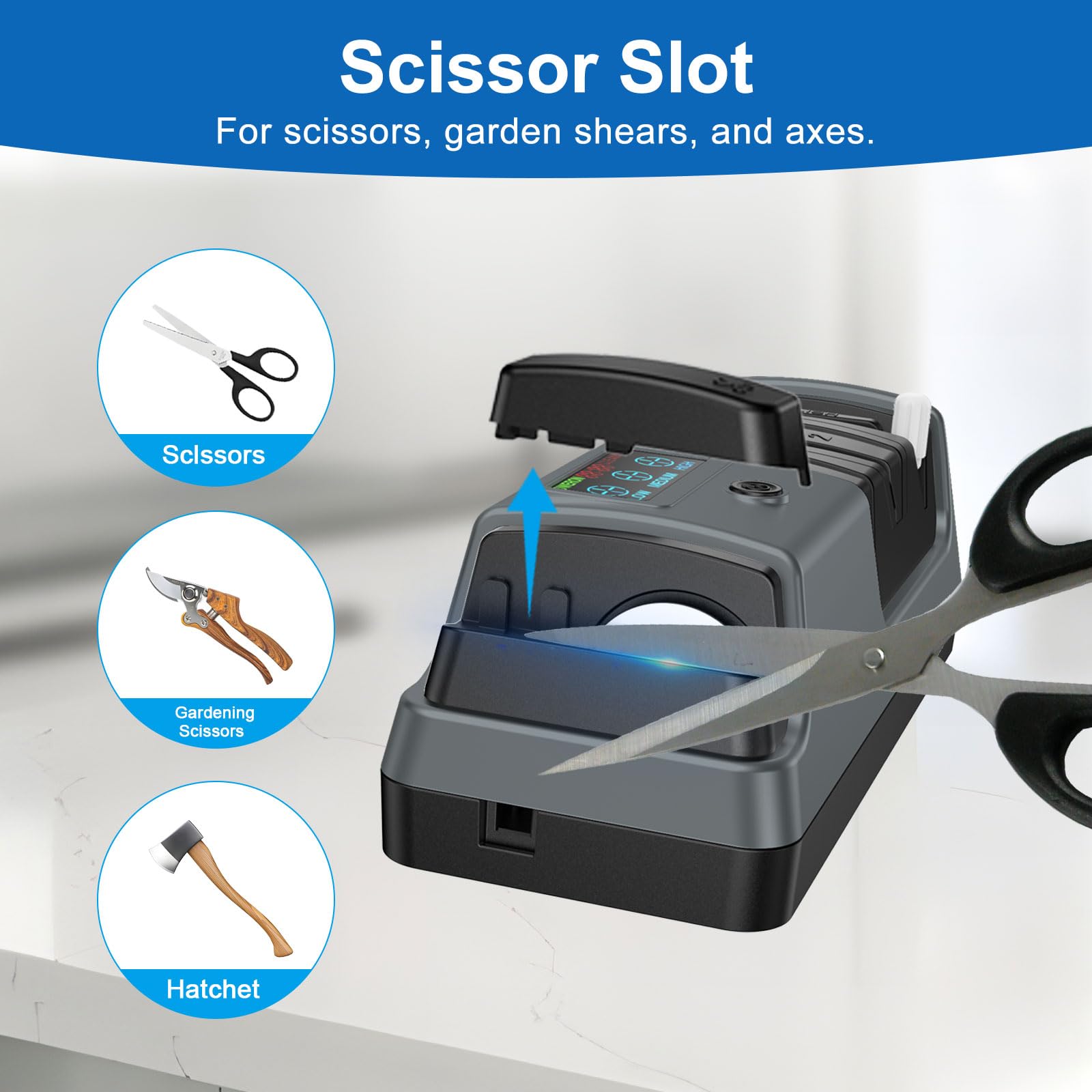 Abledn diamond abrasives deliver durable, long-lasting sharpening.