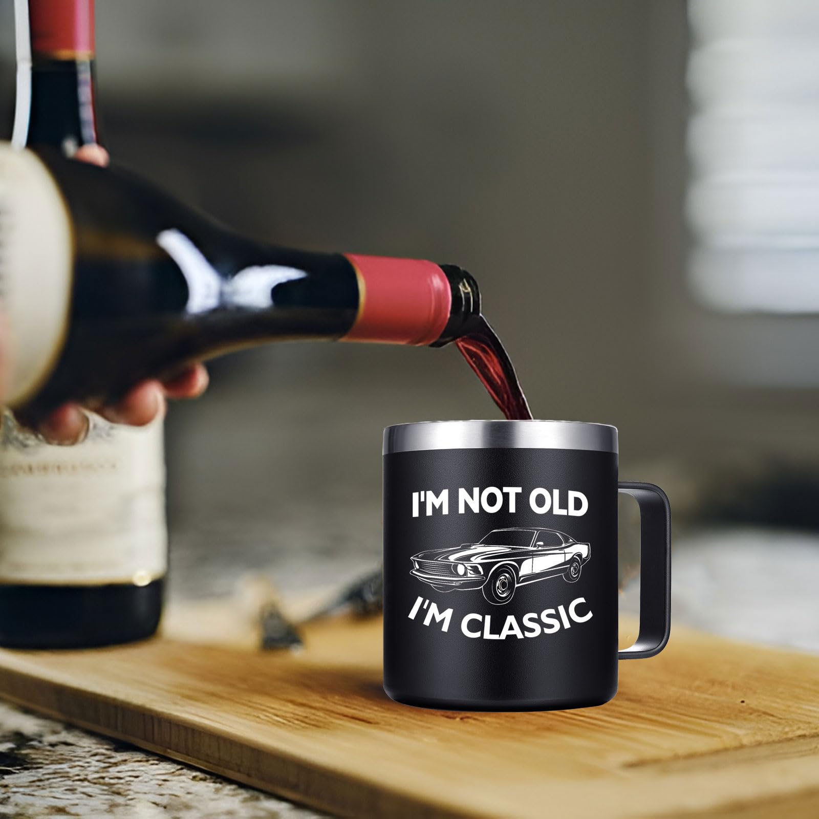 Abledn everyday use scenario: enjoy hot coffee outdoors or indoors.