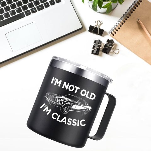 Abledn mug with clear BPA-free lid, safe for traveling or office.