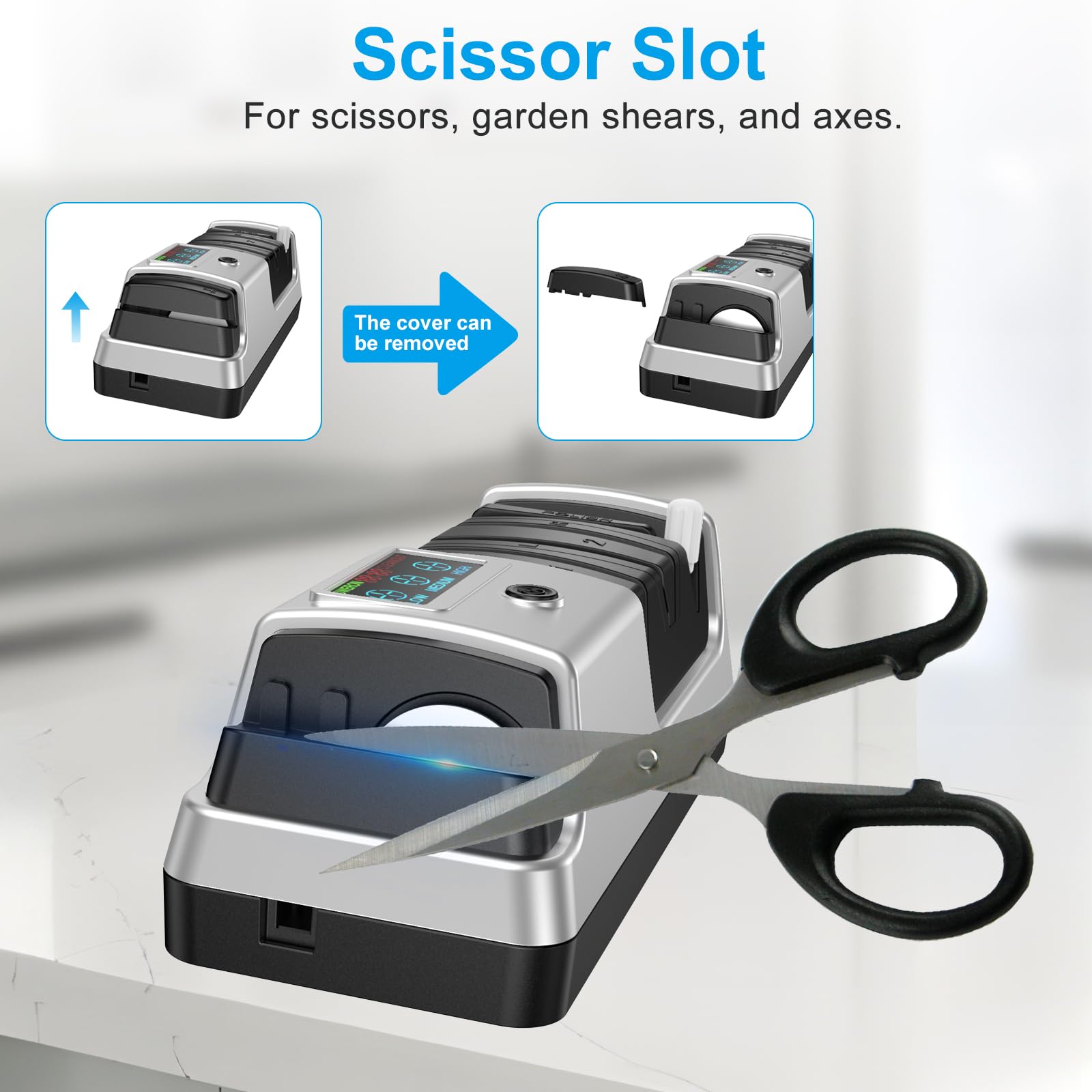 Abledn Upgrade chip-absorption plate keeps work area clean.