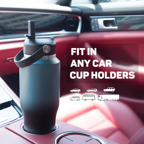 ABOTOCUP powder-coated finish offers a non-slip grip during activities.