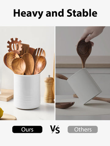 ABRUTY multi-functional organizer can hold utensils or hair tools