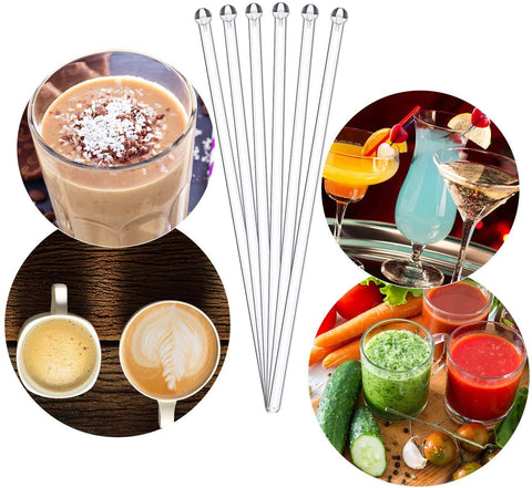 ABSOK crystal ball head stirrer in a cup of coffee for mixing