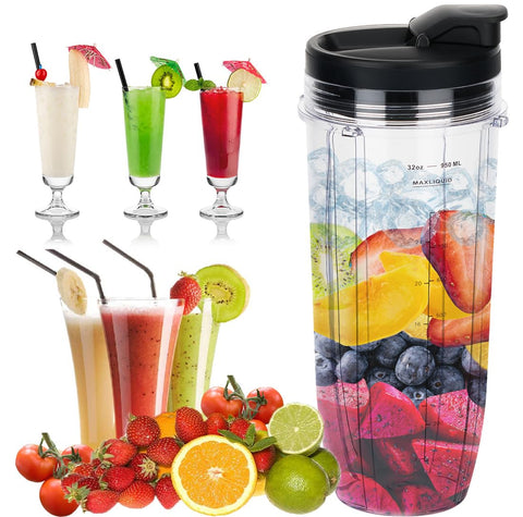 ABTER Ninja Auto IQ compatibility guide confirms model fit for the 32oz cup.