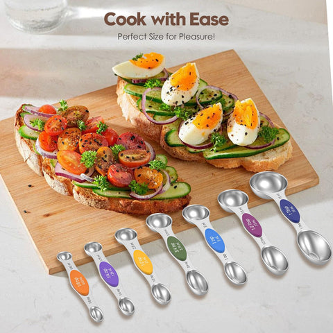Abtrino spoons ideal for measuring spices, coffee, and protein powders with reliability.