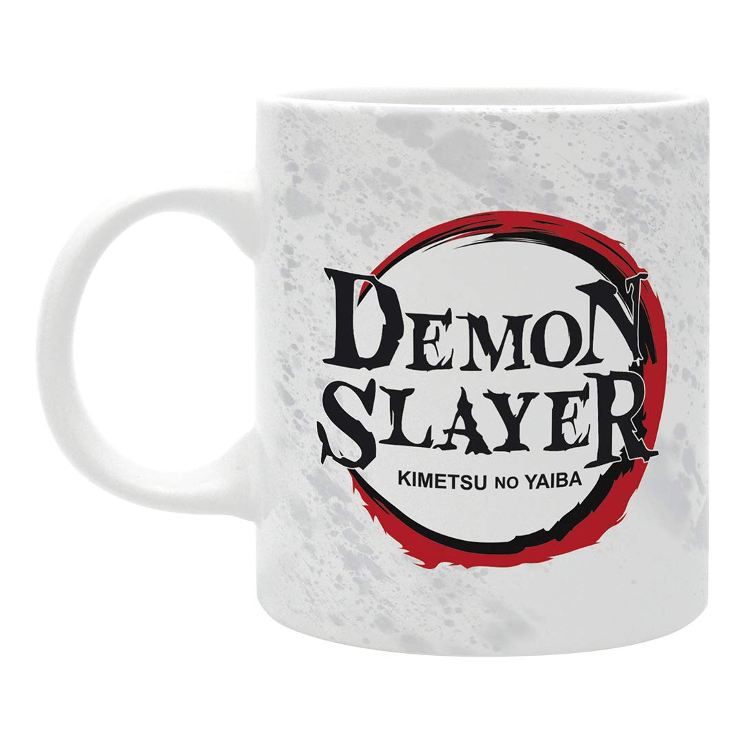 ABYSTYLE Demon Slayer mug back logo for authentic display and gifting