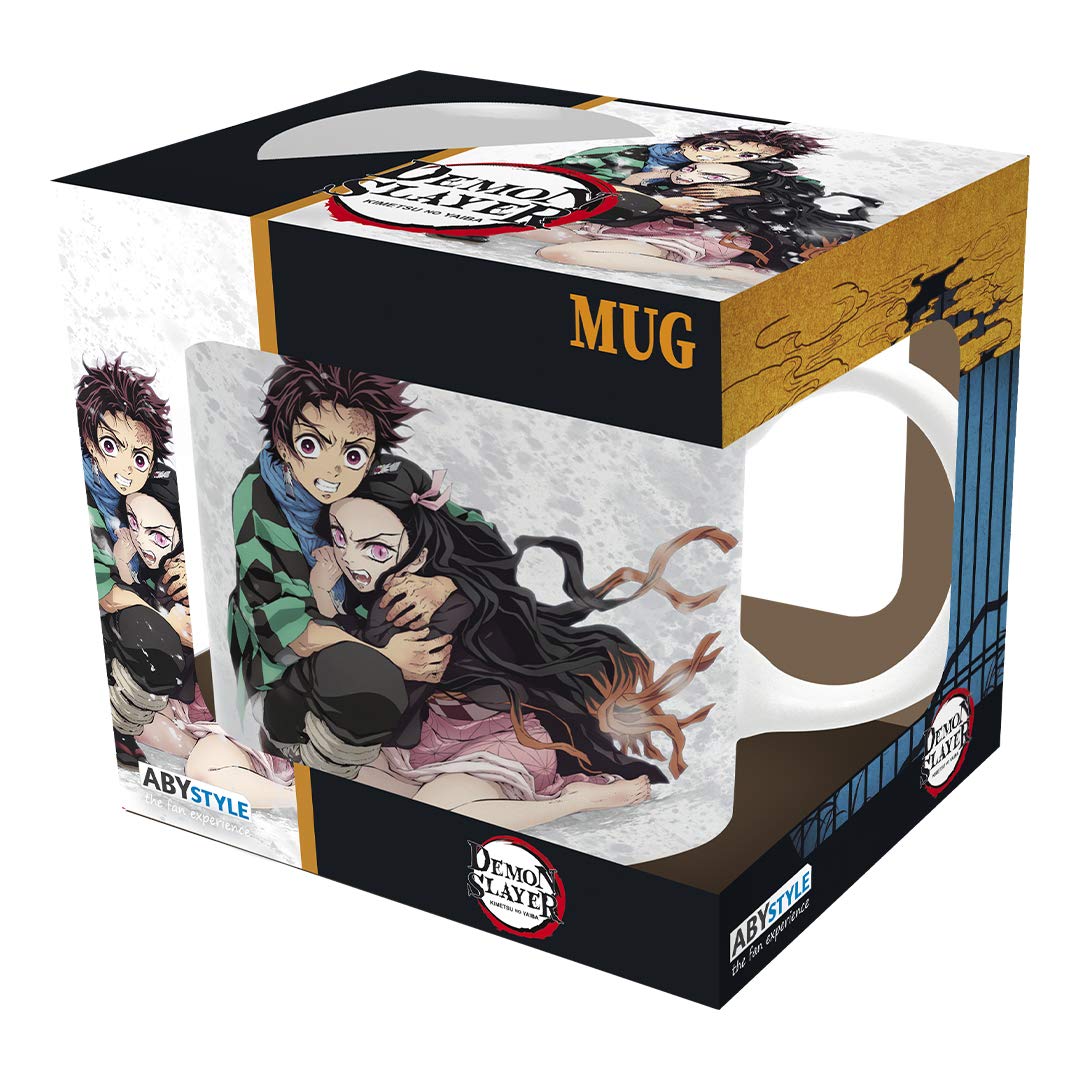 ABYSTYLE Demon Slayer mug dishwasher and microwave safe for easy care
