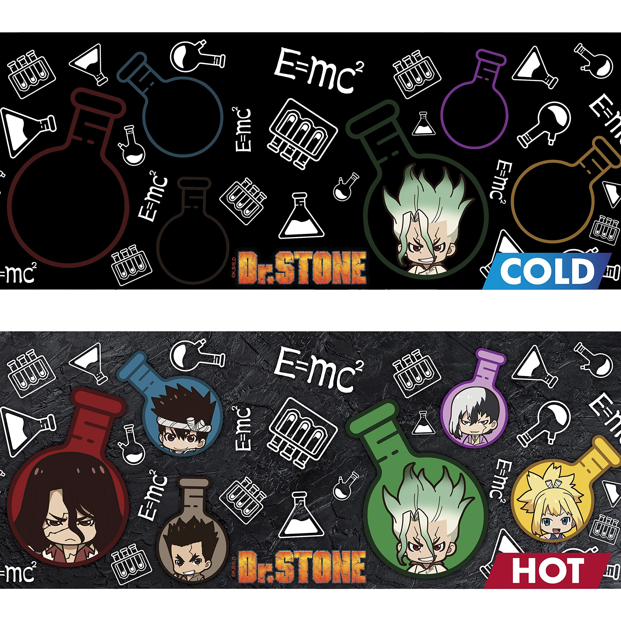 ABYSTYLE Dr. Stone mug offers anime-inspired design for creative coffee rituals.