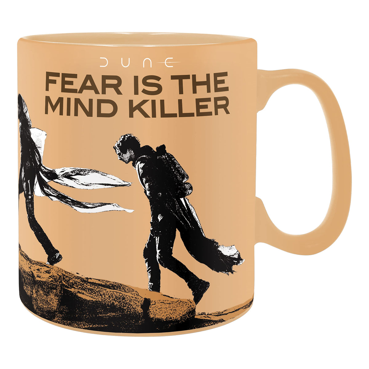 ABYSTYLE Dune desert-walk mug 16oz; ideal for a bold morning coffee.
