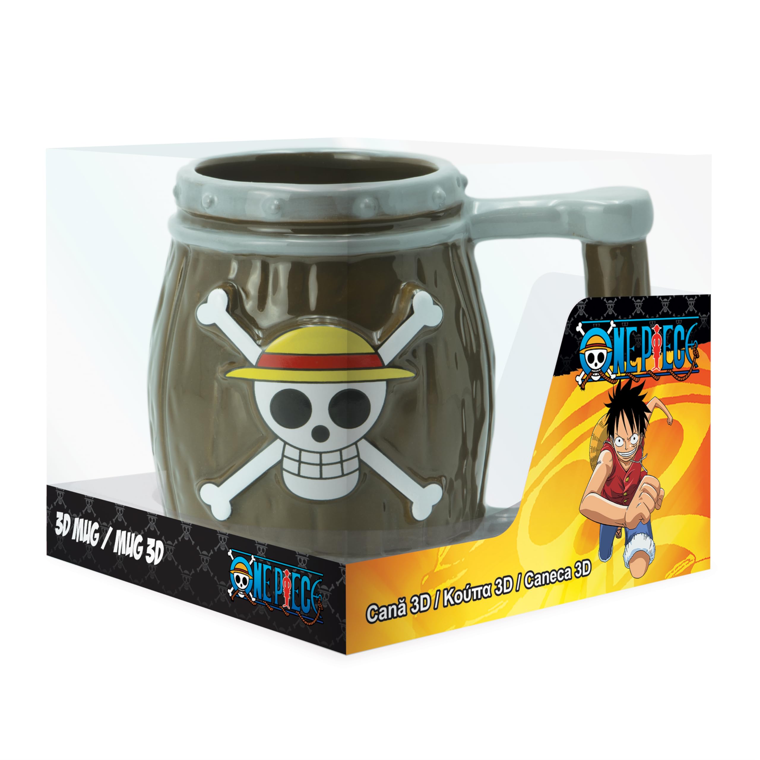 ABYSTYLE manga gift mug featuring the Straw Hat crew for fans