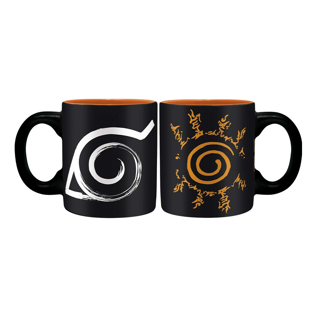 ABYSTYLE Naruto Shippuden gift set closeup reveals vibrant artwork detail.