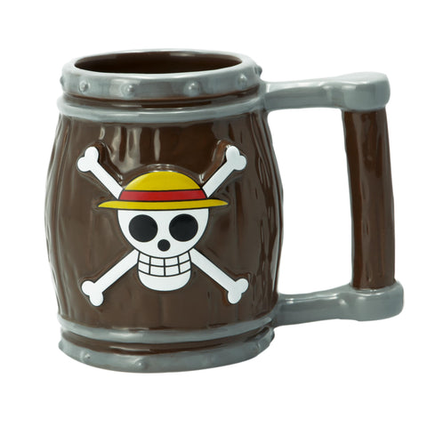 ABYSTYLE One Piece straw hat mug for coffee or tea enjoyment