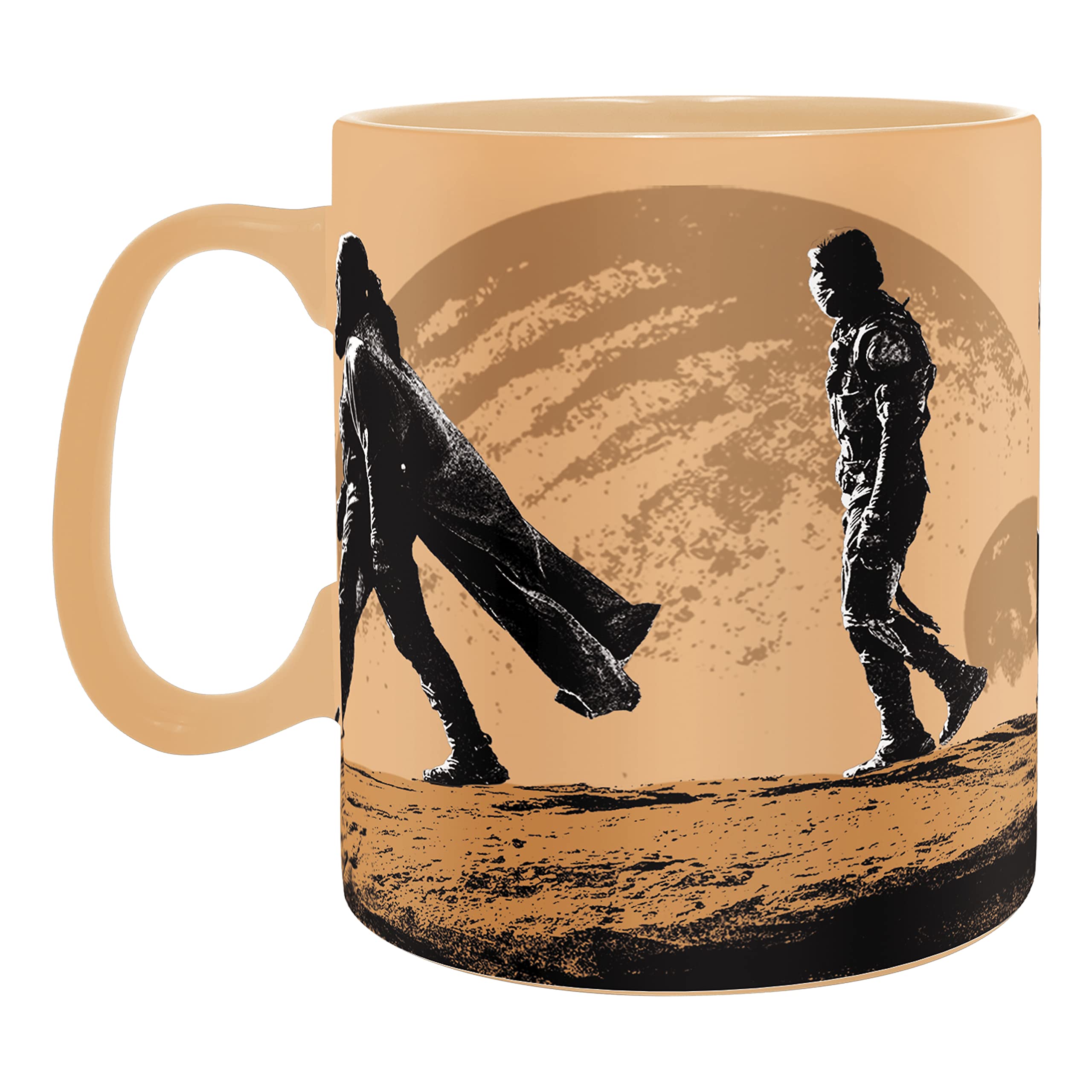 ABYSTYLE Steaming-coffee-mug-ceramic; enjoy a comforting hot drink.