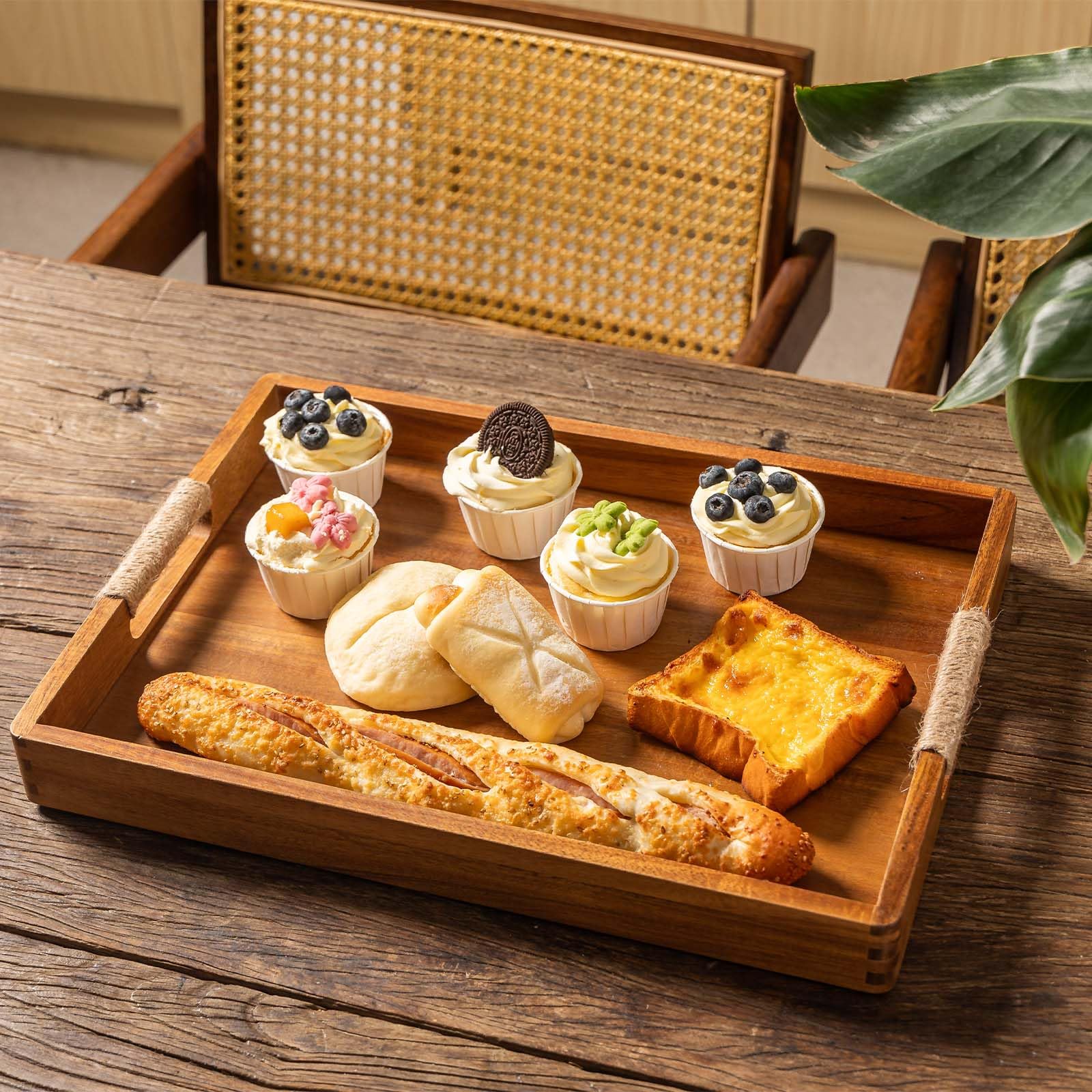 ACBORN outdoor-ready tray suitable for patio entertaining and outdoor counters