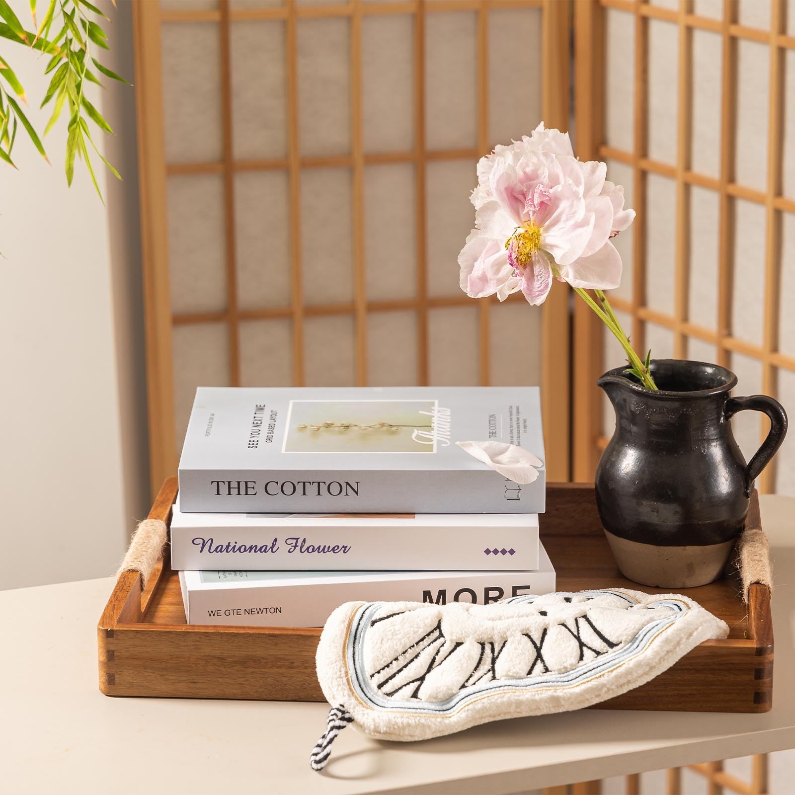 ACBORN tray displaying charcuterie and appetizers for stylish presentation