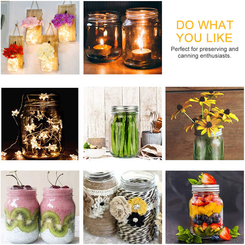Dishwasher-safe jars for easy cleanup after gatherings