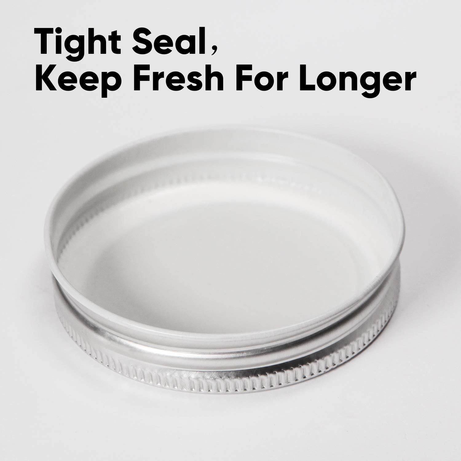 Accguan transparent jar body lets you quickly check contents.