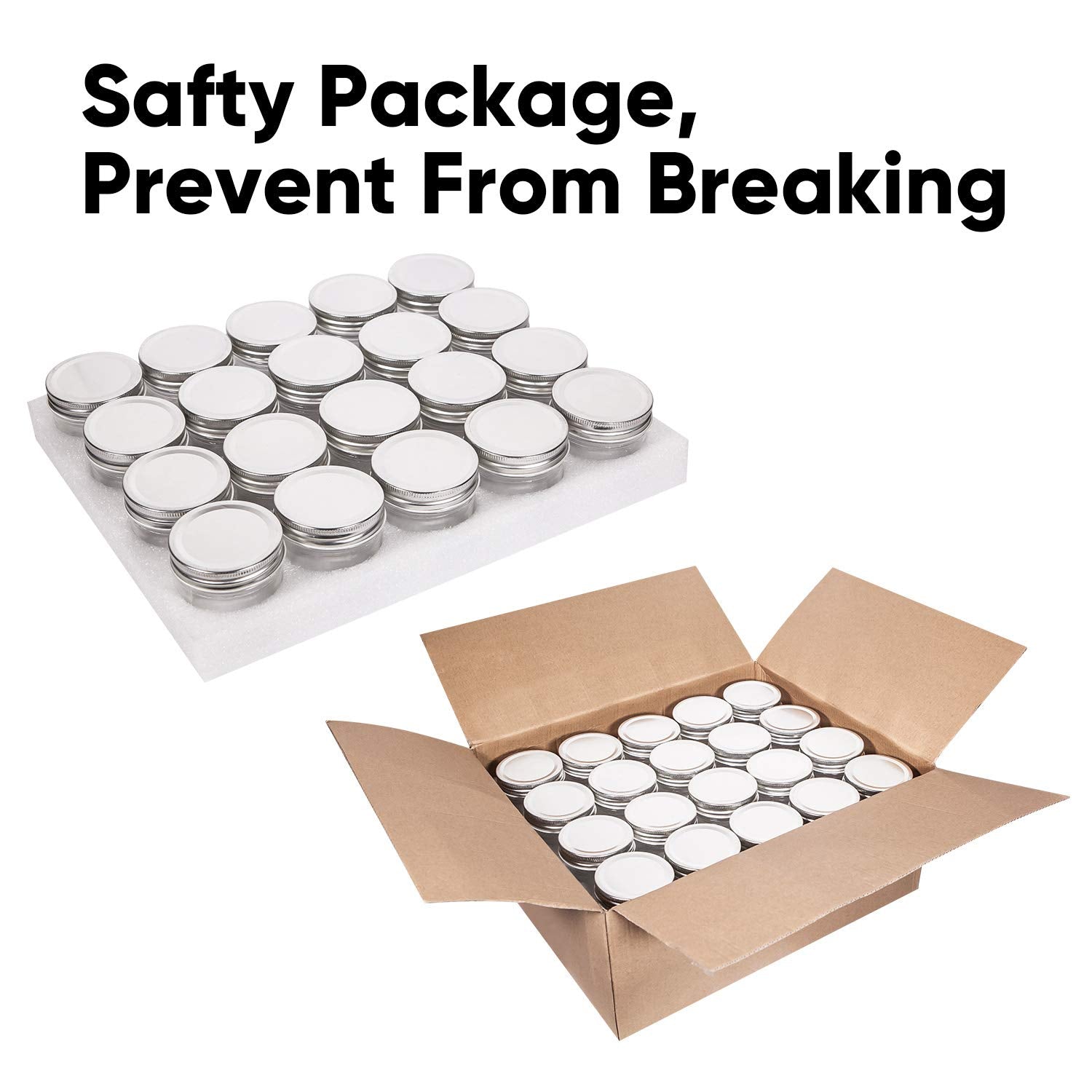 Accguan jars are microwave and refrigerator safe with caution about lids.