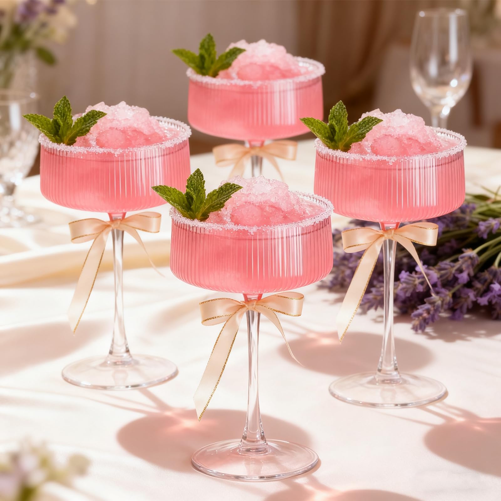 Accguan wedding gift-ready glasses add sophistication to celebrations.