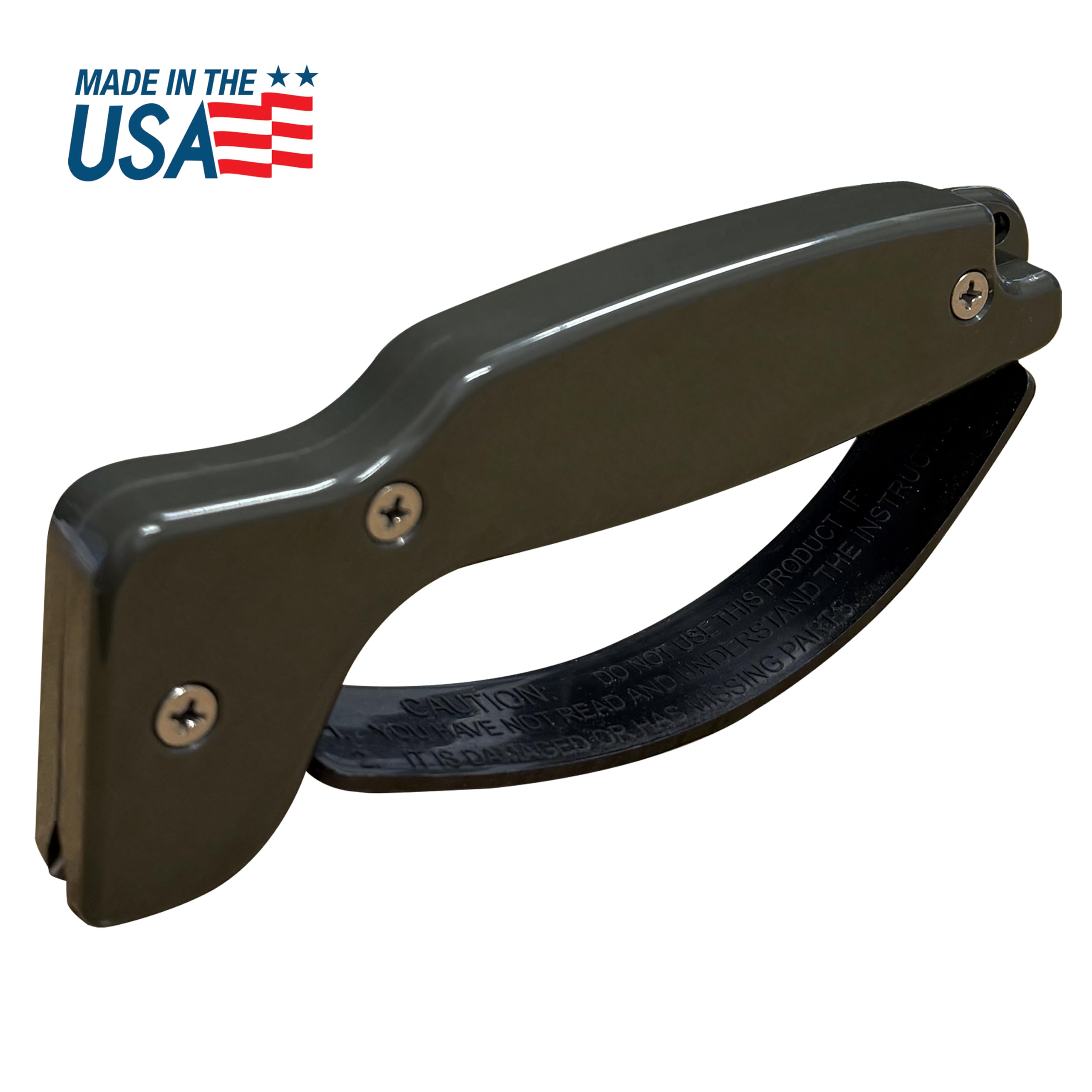 ACCUSHARP compact design for easy storage and quick sharpening on the go.