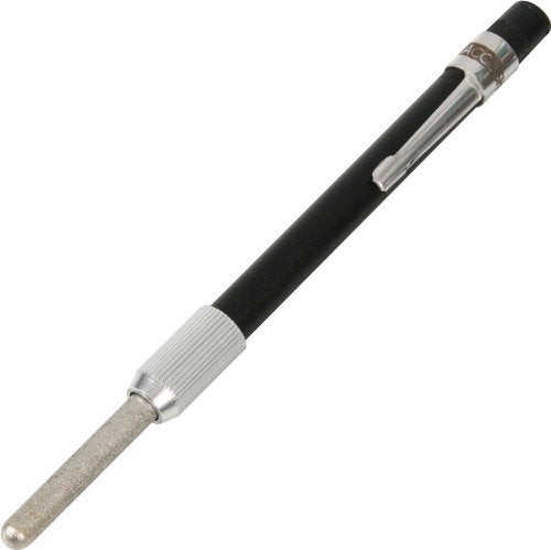AccuSharp serration cone-end reaches knife serrations with ease.