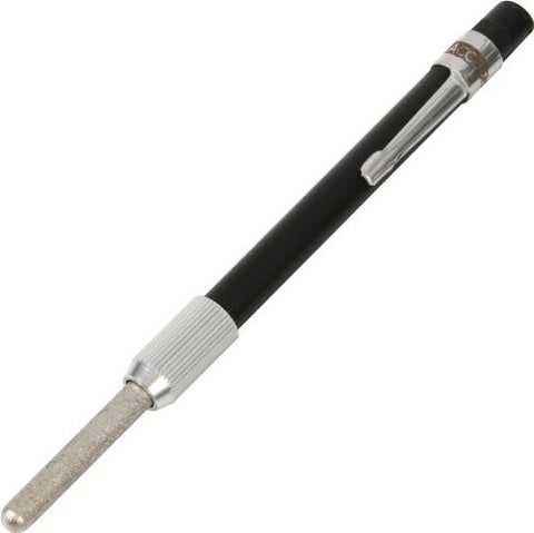 AccuSharp serration cone-end reaches knife serrations with ease.