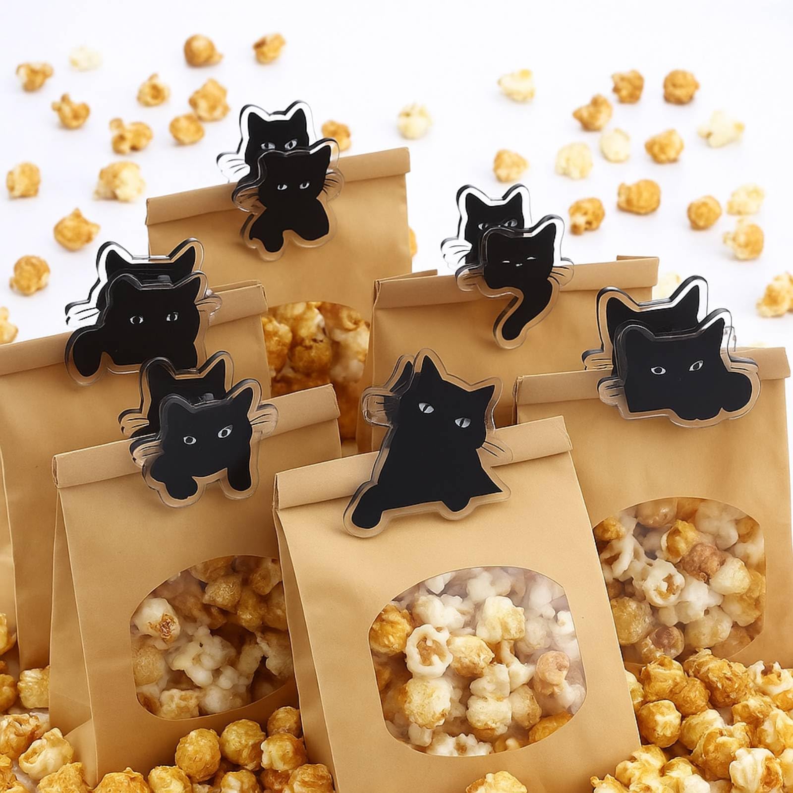 Acellegic cat bag clip kitchen decoration adds cute personality to storage