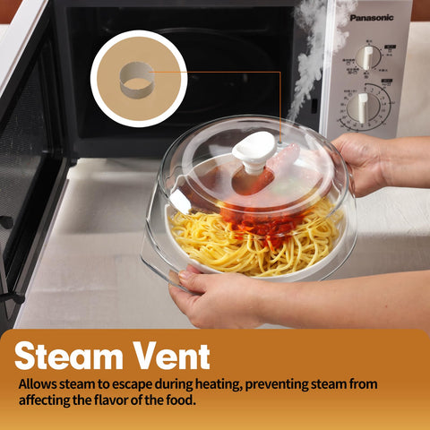 ACEPRUT steam vent releases excess moisture to preserve texture.