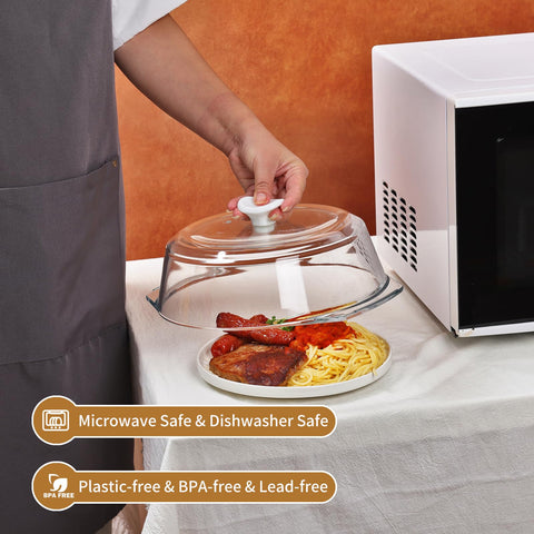 ACEPRUT universal-fit design fits most plates and bowls.