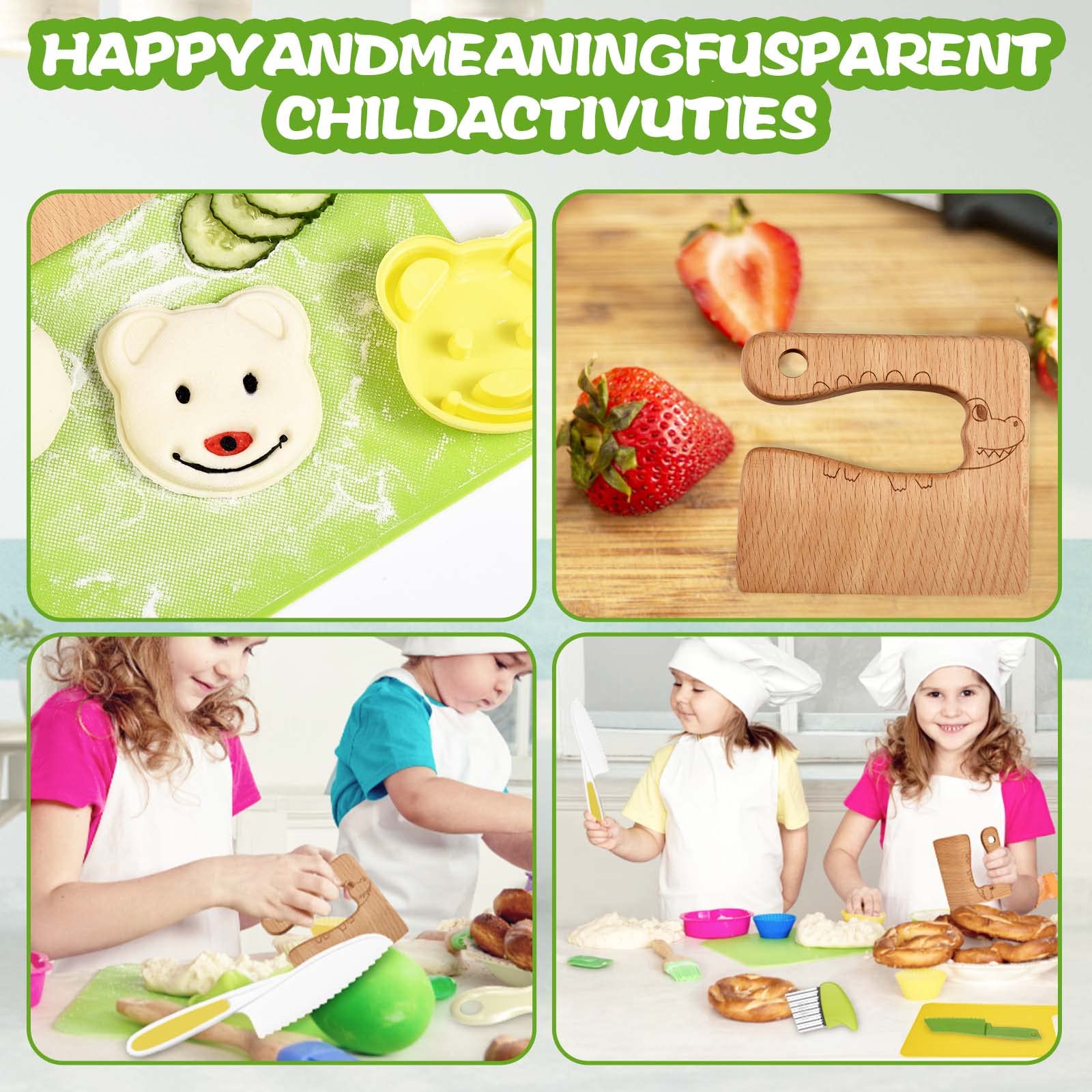 Acessorz Y-peeler for kids makes vegetable prep fun and safe.