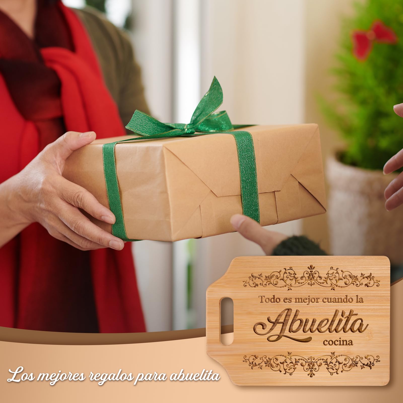 AceThrills Gift-Ready Bamboo Board offers a thoughtful Abuelita present for birthdays.