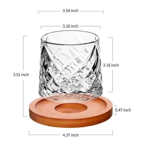 ACHEER stress-relief artwork glass designed to ease tension during gatherings