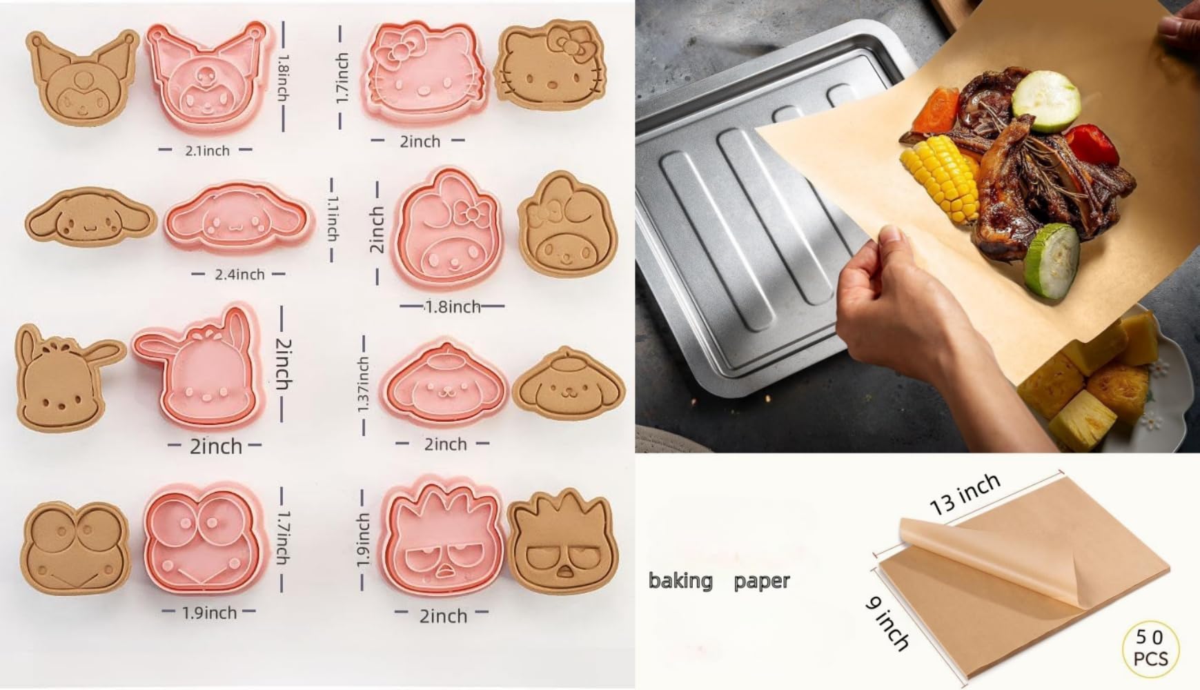 Achidane Kitty cookie cutters invite DIY baking fun for family moments.