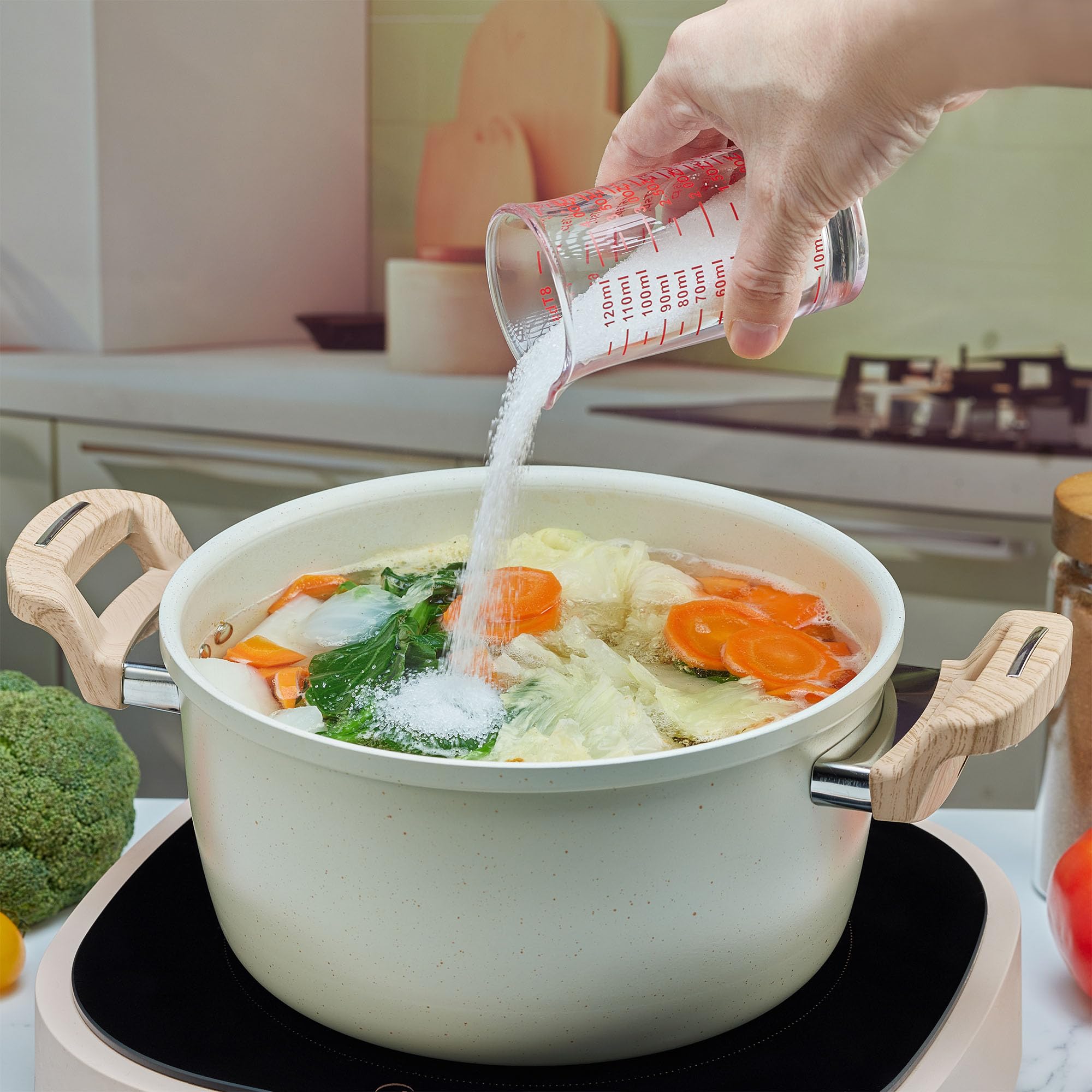 Ackers BORO3.3 4 oz borosilicate glass measuring cup durability and clarity