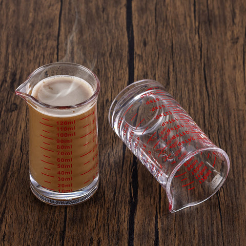 Ackers BORO3.3 4 oz measuring cup pack of 2 for convenient set