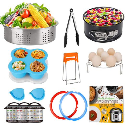 Acnusik 3Qt sealing ring ensures a secure seal for reliable cooking.
