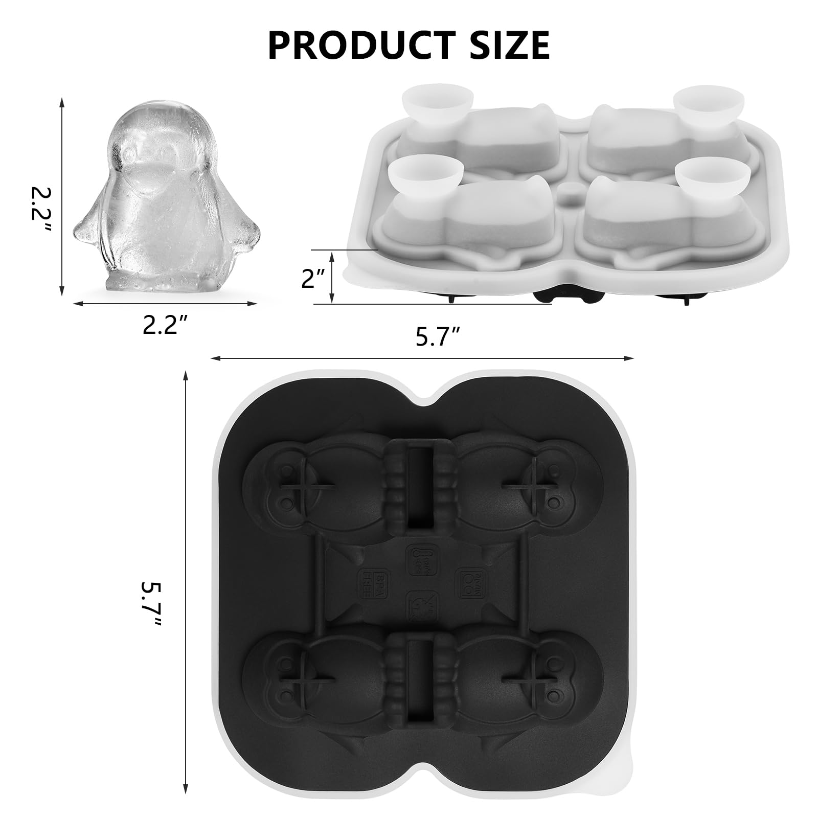 ACOOKEE built-in funnel ensures clean filling without spills.